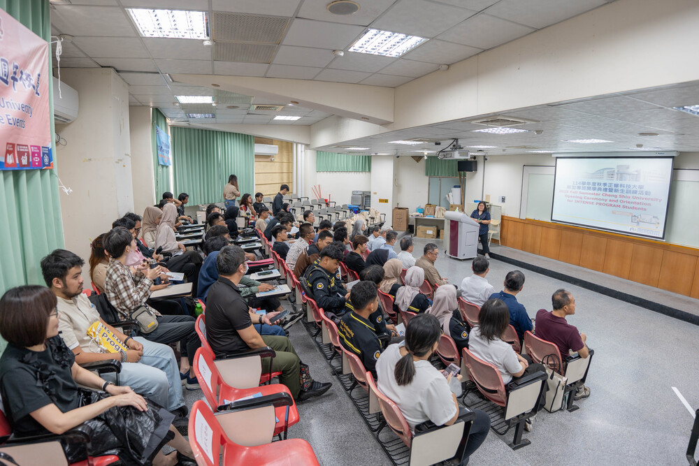 2025.9.19 新型專班新生訓練(INTENSE Program Student Orientation)Image