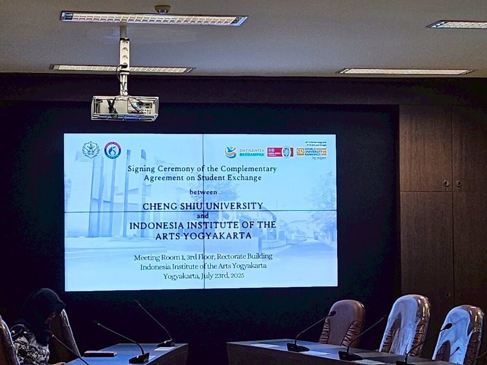 2025.7.23 印尼藝術大學簽約(Institut Seni Indonesia MOU Signing)Image